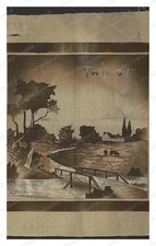 Twilight Countryside Standard Postcard COPY RPPC picture