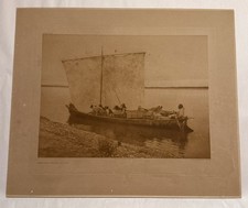 Edward S. Curtis Photogravure - Arriving Home Noatak - 1928 American Indian 715 picture