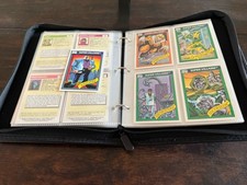 1990 Marvel Universe Series 1 Complete Classic Set 1-162 Marvel Zip Binder picture