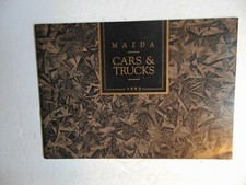 1993 MAZDA CARS & TRUCKS Original Car Dealer Sales Brochure  picture