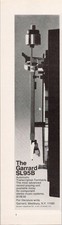 Garrard SL95B Turntable Vintage 1969 Magazine Ad Print Stereo picture