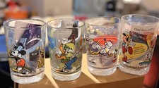 Vintage McDONALDS Disney World 100 Years of Magic Glasses Set of 4 picture