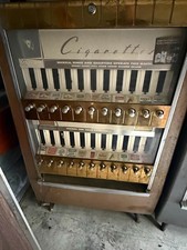 Vintage Cigarette Vending Machine Coin-Operated Coin-Op picture