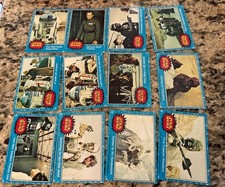 1977 TOPPS STAR WARS SERIES 1 Blue Partial Set of 42 cards NICE SET G-EX+ picture