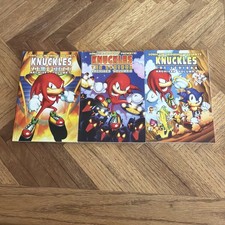 “Sonic the Hedgehog Presents: Knuckles The Echidna” Graphic Novel Issues #1,2,3 picture
