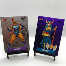 Fleer 1996 Fleer Ultra Superman Purple Medallions Chase Lot 2 Rampage M-29 picture