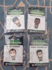 EAGLEMOSS THE ORIGINAL GHOSTBUSTERS PIN BADGES X 4 picture