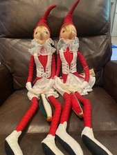 Joe Spencer -Gathered Traditions Alina & Artemis Elf Couple new Christmas 2026 picture