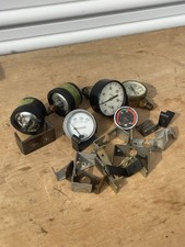 Vintage Steam Water Pressure Gauge Lot Many Different Brands Cool Stuff picture