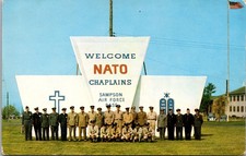 Sampson Air Force Base Geneva New York  Nato Chaplains Board Vintage Postcard picture
