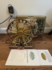 Mr. Christmas Gold Label World’s Fair Ferris Wheel - Works Great Excellent picture