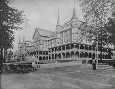 Mountain House Cresson Springs Pa circa 1897 From A Tour Through N- Old Photo picture