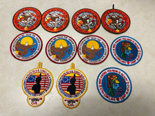 Lot of 11 OA SE-4A Conclave Patches 1975, 1978, 1979, & 1980 picture