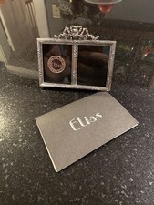VTG 1983 Elias Artmetal Victorian Mini  Sterling Pewter Double Picture Frame picture