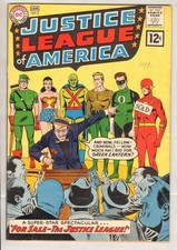 Justice League of America #8 (VG/FN) (1961, DC) [c] NICE Copy picture