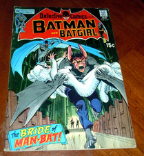 DETECTIVE COMICS #407  (DC 1971).  VG-F (5.0) cond  NEAL ADAMS  MAN-BAT  Trilogy picture