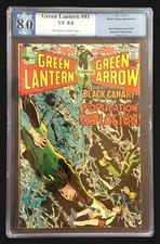 Green Lantern #81 PGX 8.0 Neal Adams Black Canary 1970 DC O'Neil Bronze Age picture