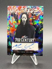 2026 Leaf Pop Century MATTHEW LILLARD (Ghostface) Nightmares Auto Blue /10 picture