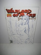 Warlord of Mars Dejah Thoris #8 Dynamite Blue Line Art Variant Garza 2011 picture