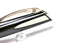 Visconti 764RL02 Pininfarina Disegno Black Rollerball Pen NEW IN BOX  MSRP $330 picture