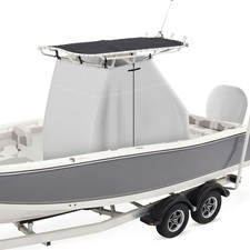 NOOKAT 1200D Waterproof T-Top Boat Center Console Cover 95L 59W 72H Gray Marine picture