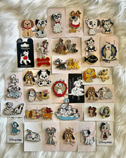 ATTN RESELLERS- Collection of 40 Auth Disney & Fantasy ALL DOG Pins picture
