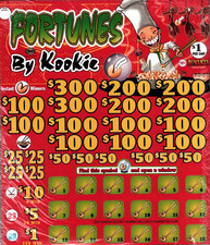 Pull Tab Tickets - Chips - Game - Holder - Fortunes by Kookie - 3,955 ct picture