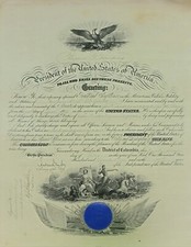 1921 President Warren G. Harding US Navy Naval Officer Promotion 19