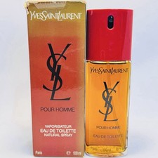 Yves Saint Laurent Pour Homme Vintage EDT 3.3 fl oz/100 ml NIB Discontinued Rare picture
