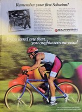 1989 Vintage Magazine Advertisement Schwinn All-Terrain & Lightweight Bicycles picture