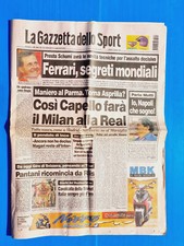 GAZZETTA DELLO SPORT 17 JUNE 1997 SCHUMACHER FERRARI - BARTOLO MUTTI - SWAMPS picture