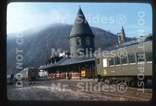 Original Slide RDG Reading Co. RDC1 & Jim Thorpe PA Station In 1975 picture