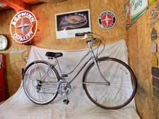 1989 SCHWINN WORLD TOURIST LADIES 10-SPEED ROAD CRUISER BICYCLE SUBURBAN BREEZE picture
