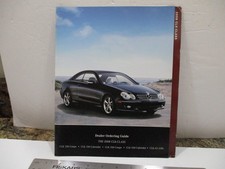 2008 MERCEDES-BENZ CLK-CLASS DEALER ORDERING GUIDE  Vintage original Rare picture