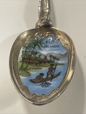Fiji Islands Vintage Souvenir Spoon Collectible picture