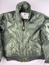 NWT Rothco Ultra Force Men's CWU-45P Flight Jacket Sage Green Large Military picture