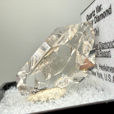Herkimer Diamond Gem w/ A+ Clarity, Light Smoky Color picture