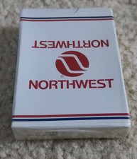 Factory Sealed Northwest Orient Airlines Deck of Playing Cards New Mint Vintage picture