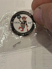 UA LU 537 Union Pin Boston Ma. picture