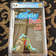 Batman: A Death in the Family Trade Paperback CGC 9.6 (1988) DC Comics Very Rare picture