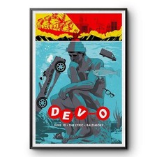 Devo Baltimore MD June 10 2026 Poster Lyric Opera House New Wave Concert  24x36 picture
