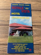Royale Vista Motel Brochure Kissimmee Orlando Florida Travel Guide picture