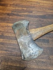 Q41- Antique 1937 Sager Chemical Axe Double Bit Axe   4 lb 14 oz picture