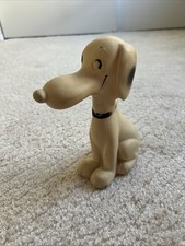 Vintage 1958 Snoopy Peanuts Charles Schulz Vinyl Squeak Toy Collectible Toy picture