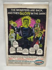 1969 Aurora ad page ~ GLOW IN THE DARK MONSTERS Frankenstein,Dracula,Mummy Rare picture