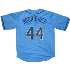 Julio Rodriguez Autographed Seattle (Baby Blue #44) Jersey - BAS picture