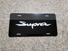 Toyota Supra Racing Metal Plate novelty vanity Black plate picture