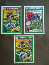 2 DR. DOCTOR DOOM 1990 MARVEL UNIVERSE BASE CARD #60 IMPEL SPIDER-MAN PRESENTS picture