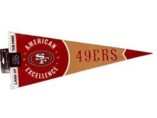 2025 San Francisco 49ers NFL Team Pennant “America 250” LIMITED EDITION NWT picture