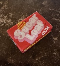 Vintage 1970's Fleer DUBBLE BUBBLE SUGAR LOAF Single Bubble Gum Piece SEALED picture